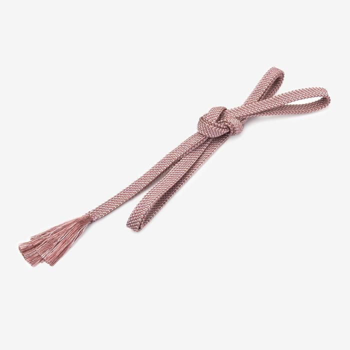 真絲 羽織腰繩/紫藤