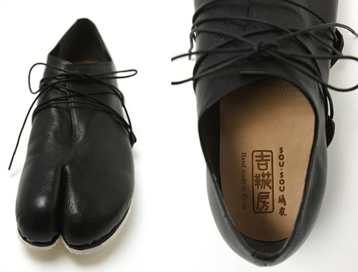 Tabi SOU・SOUKei-i× Kikkabo /Black 【※Delivery takes approximately 8 months】
