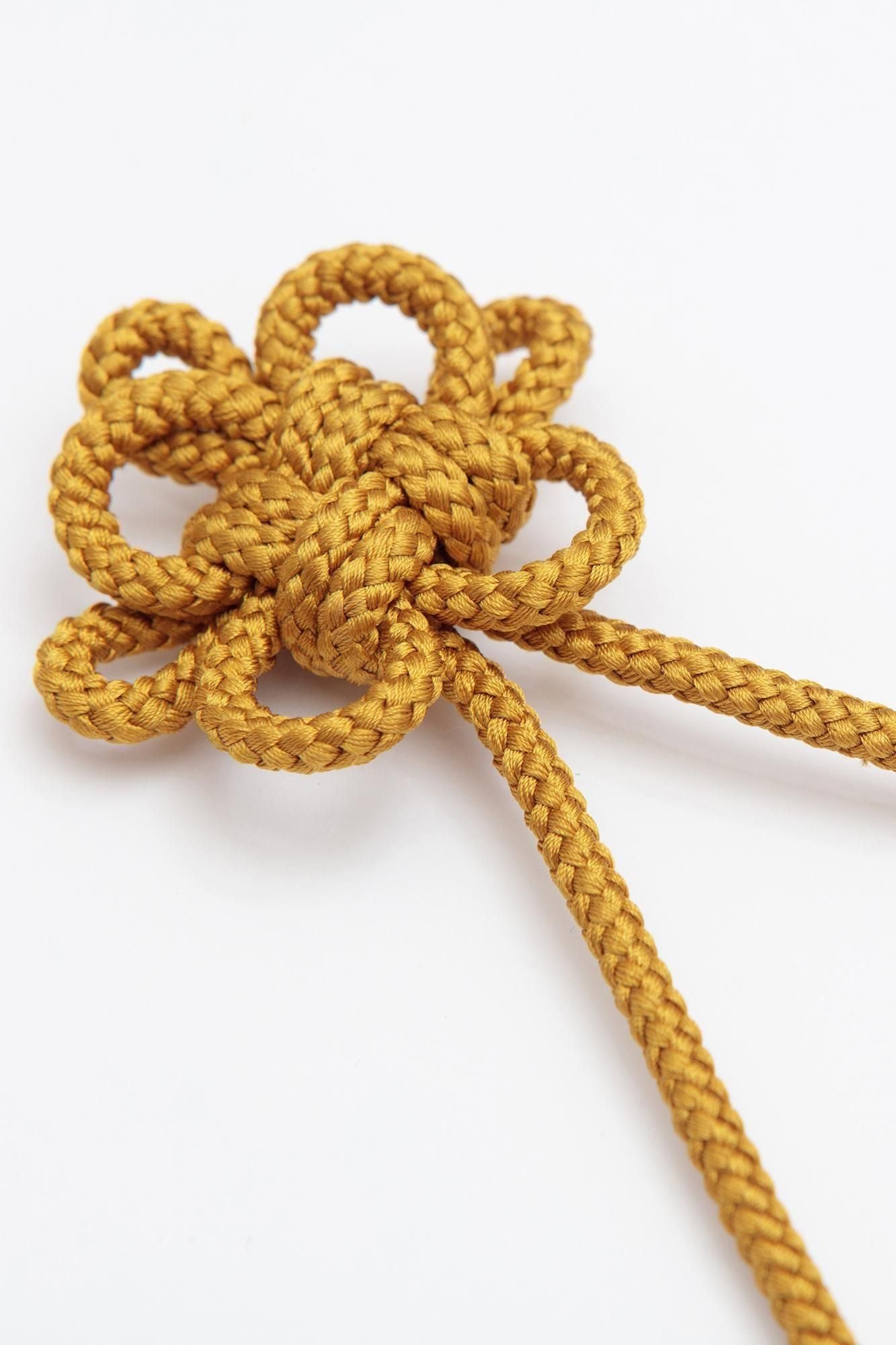 SOU・SOU×竹又 掛軸/金黃色