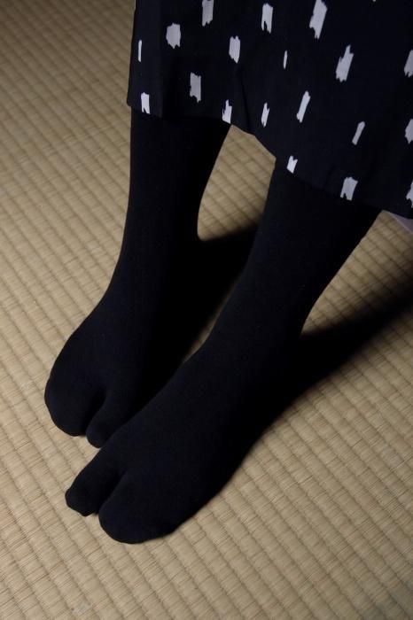 Tabi Socks (Mid-calf)/Black【Men・Women】