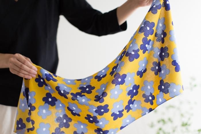 Ise Momen Textil Tenugui/Hanagasane klein