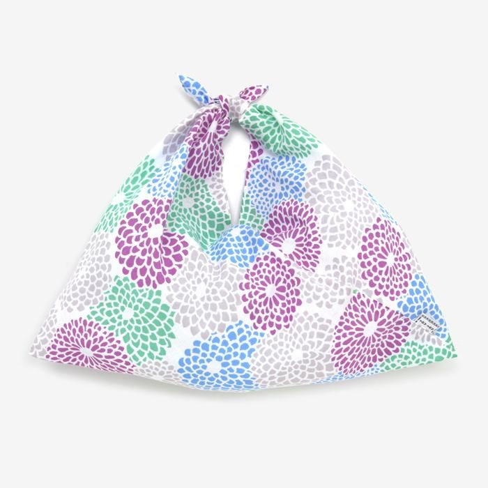 Isemomen Cotton Eco Bag Ryofu fold / Chrysanthemum
