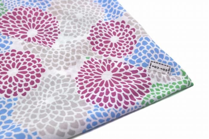 Isemomen Cotton Eco Bag Ryofu fold / Chrysanthemum