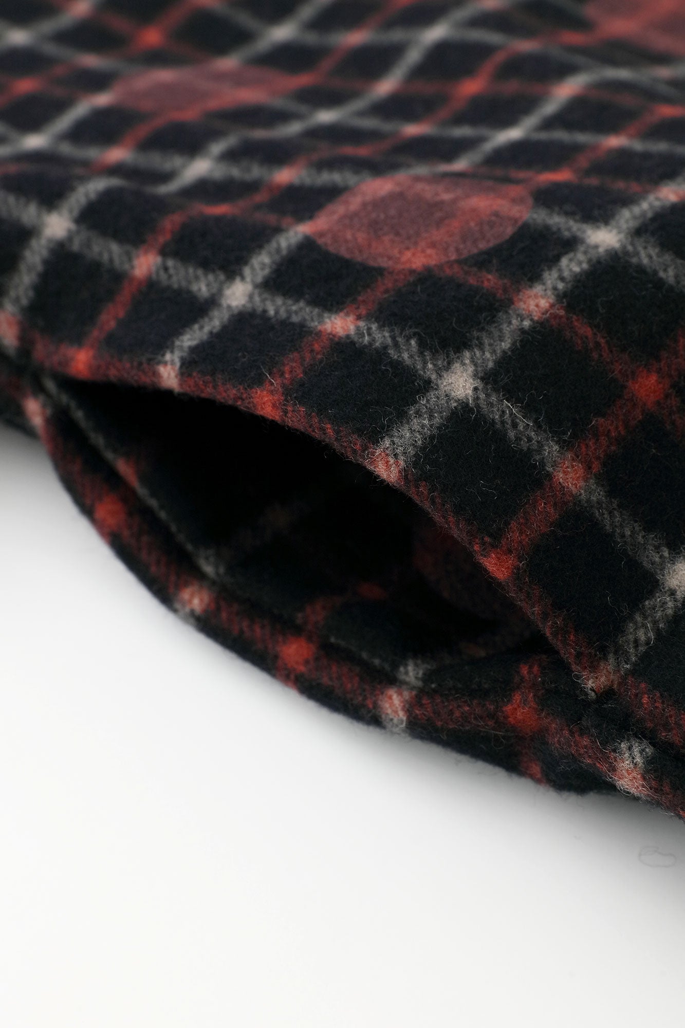 Combed Yarn Lattice Weave Naginata Sleeve Haori Long with Lining / Polka Dots Mara Dark Navy