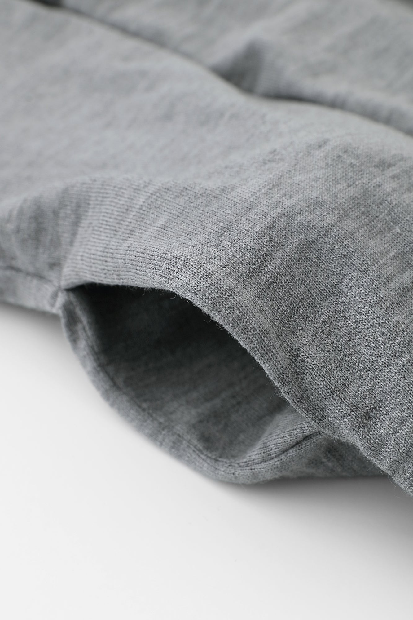 梳毛(そもう) 阿弥(あみ) 頭巾羽織(ずきんばおり) 単(ひとえ)/素鼠(すねず)