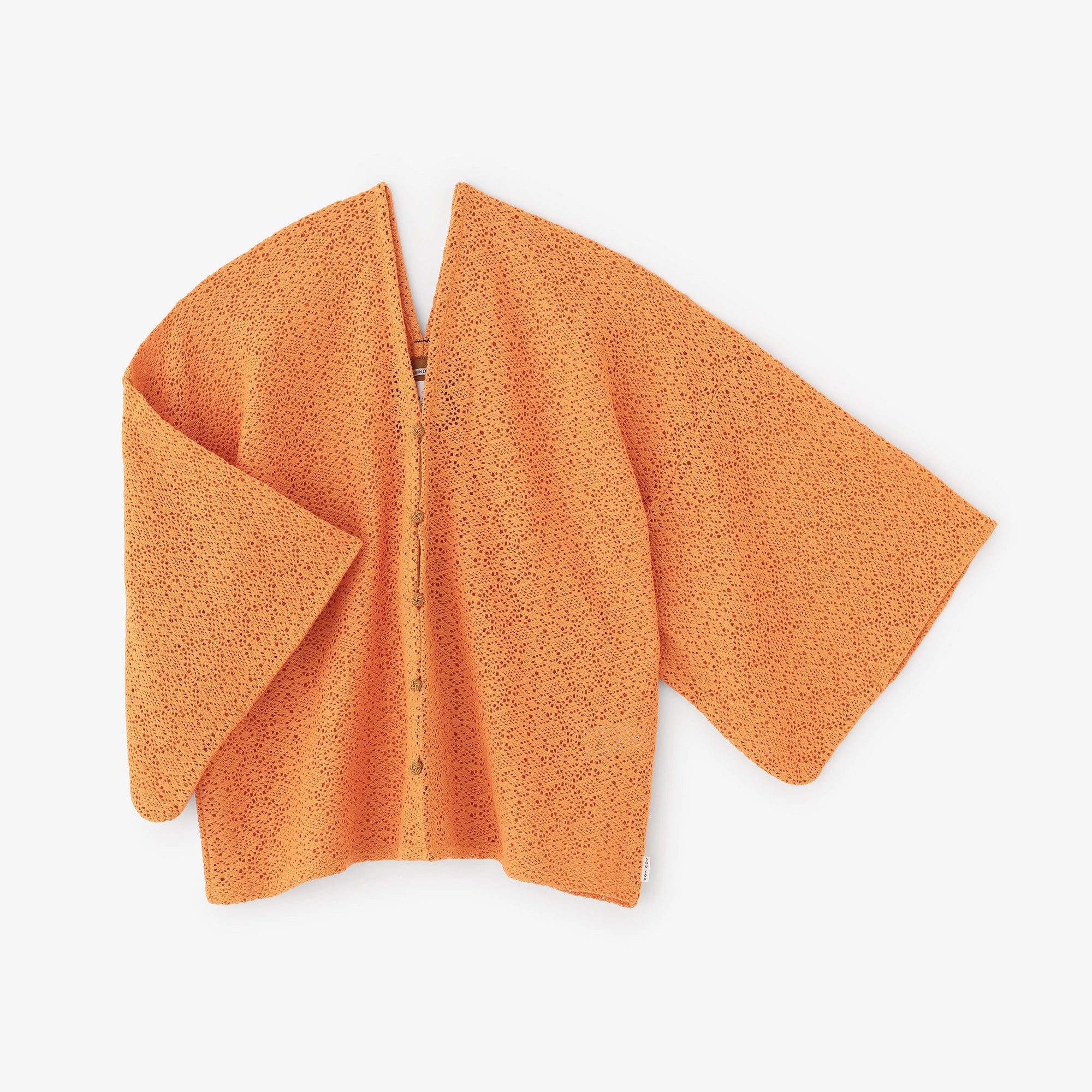 SOU・SOU　透かし刺繍　はつき 6月23日頃発送予定】透かし幾何刺繍（きかししゅう） はつき／鼈甲色（べ