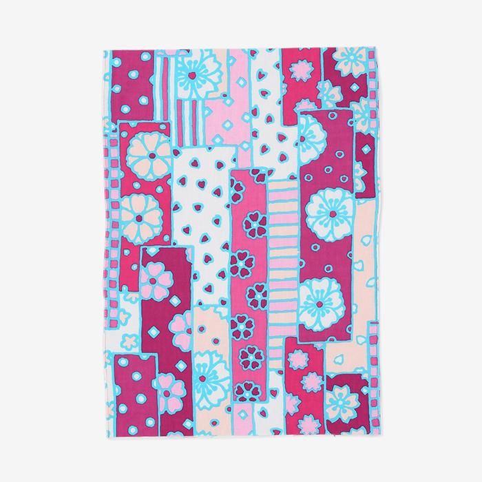 Isemomen Cotton Textile Handkerchief(Short)/ Cherry Blossoms