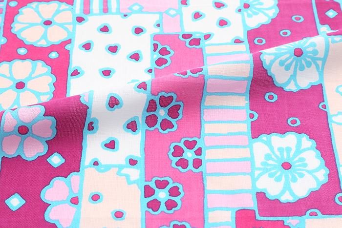 Isemomen Cotton Textile Handkerchief(Short)/ Cherry Blossoms