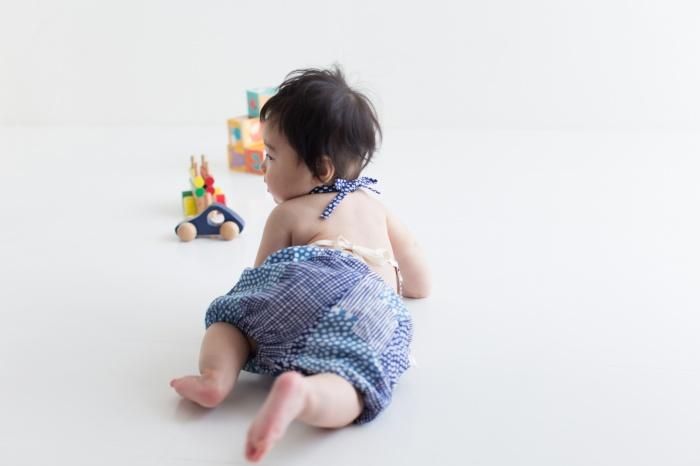 ● Isemomen Cotton Baby Kintarou / Lines and Dots Seiwa