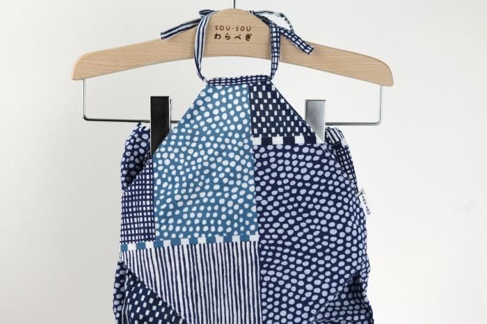 ● Isemomen Cotton Baby Kintarou / Lines and Dots Seiwa