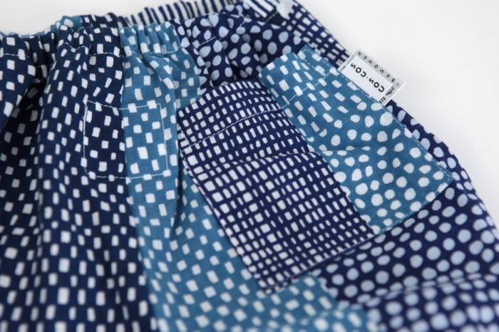 ● Isemomen Cotton Baby Kintarou / Lines and Dots Seiwa