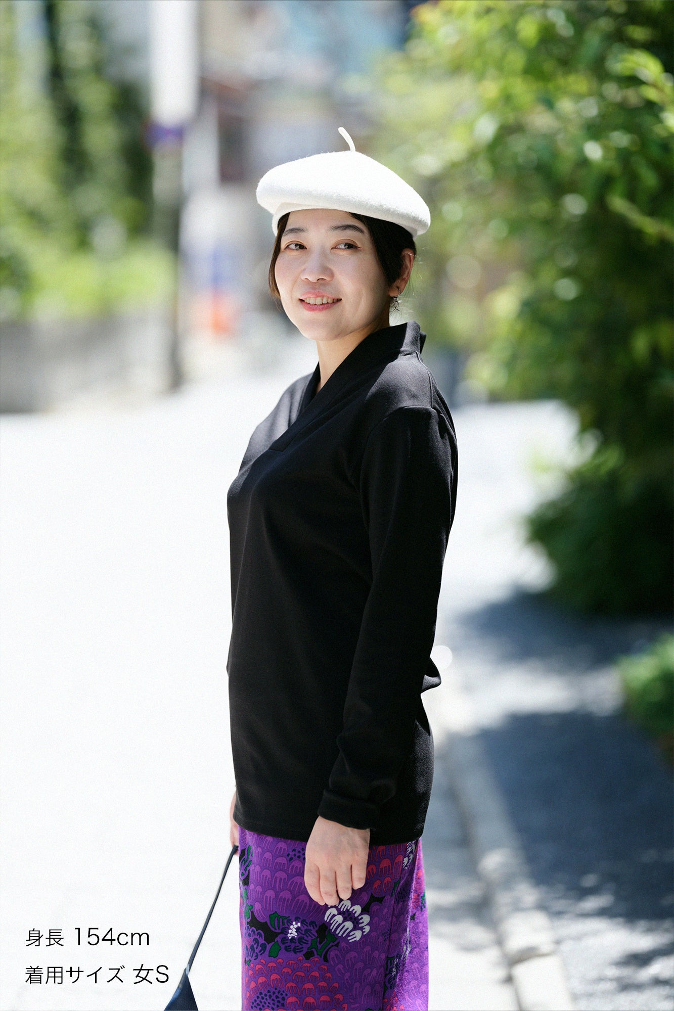 両面編 狭風靡(せばふうび) 抜衣紋(ぬきえもん)/濡羽色(ぬればいろ)