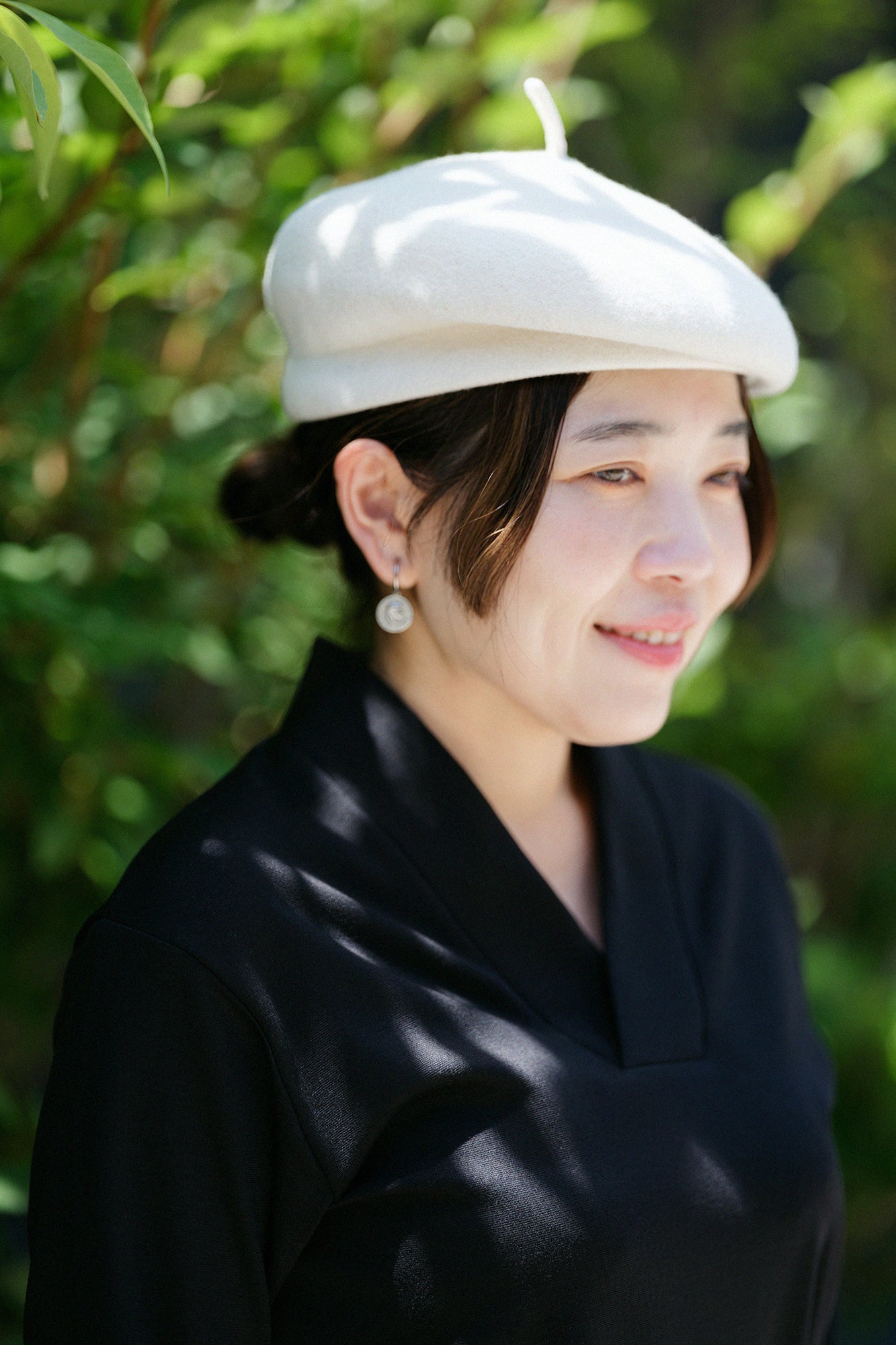 両面編 狭風靡(せばふうび) 抜衣紋(ぬきえもん)/濡羽色(ぬればいろ)