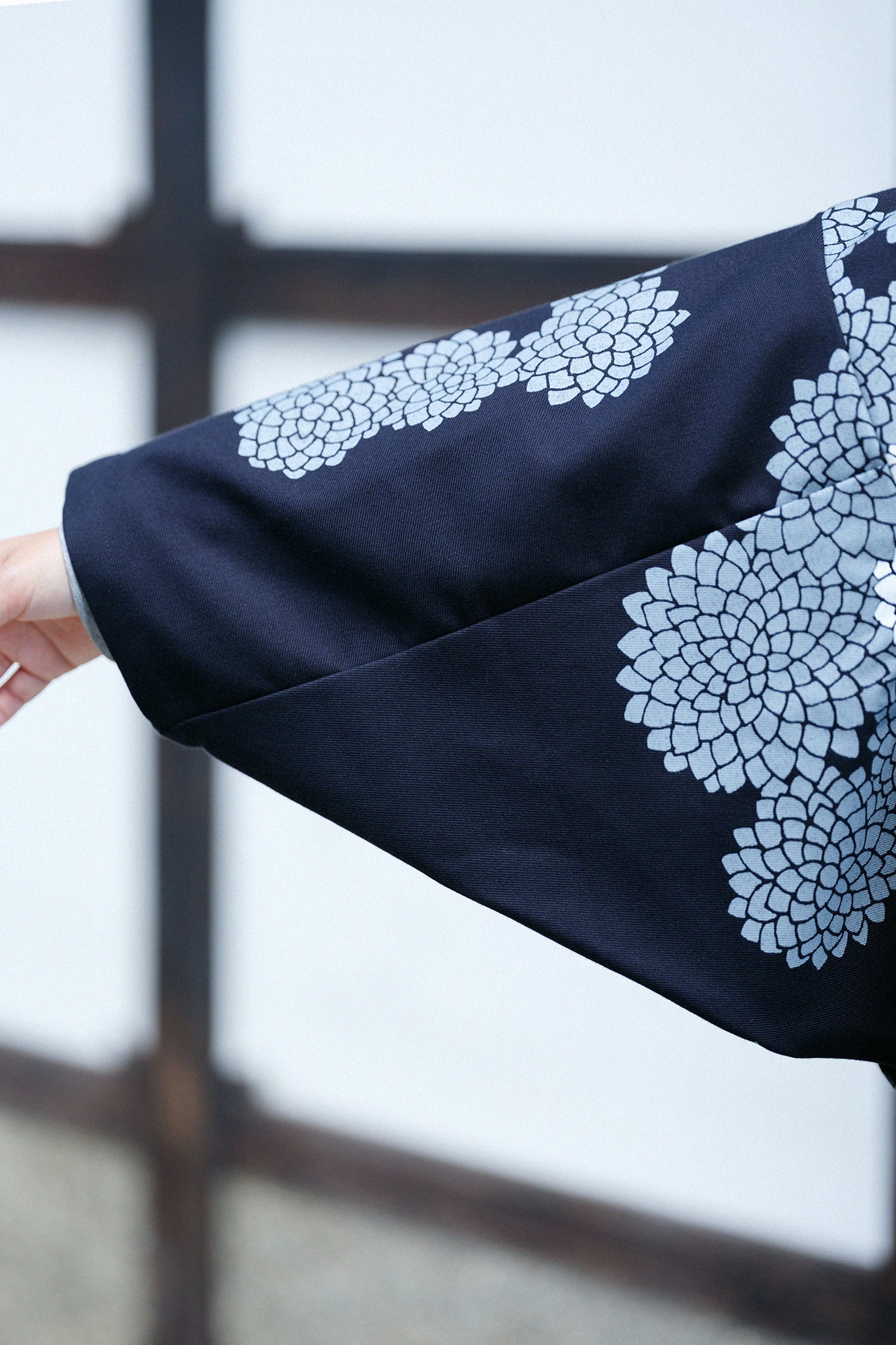 变化编织、卷袖、短袍、单人 (hitoe)/magakigikumoyo、复制 (utsushi)