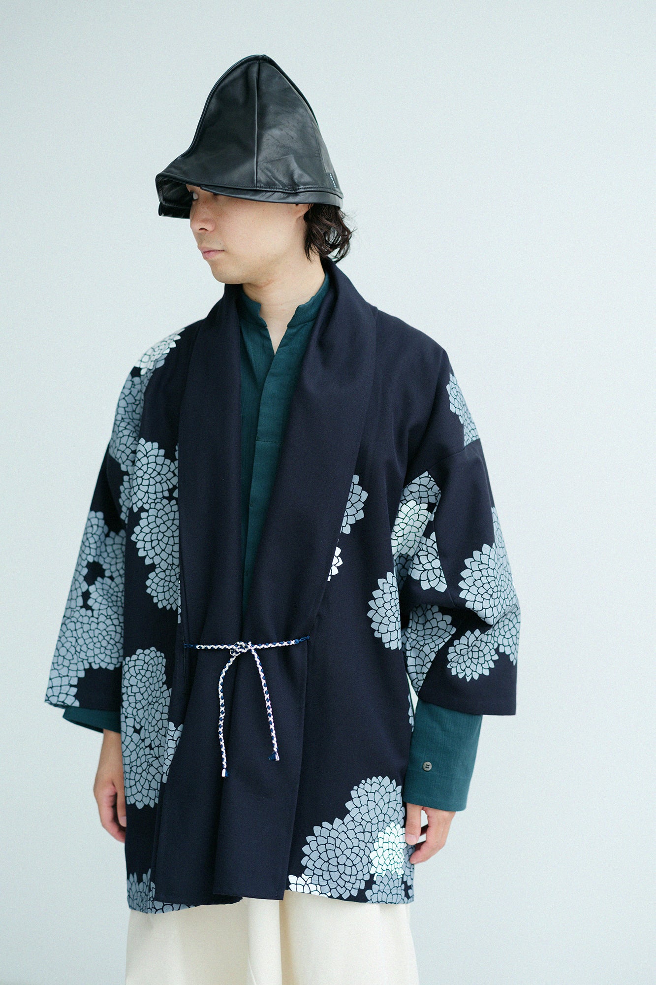 变化编织、卷袖、短袍、单人 (hitoe)/magakigikumoyo、复制 (utsushi)