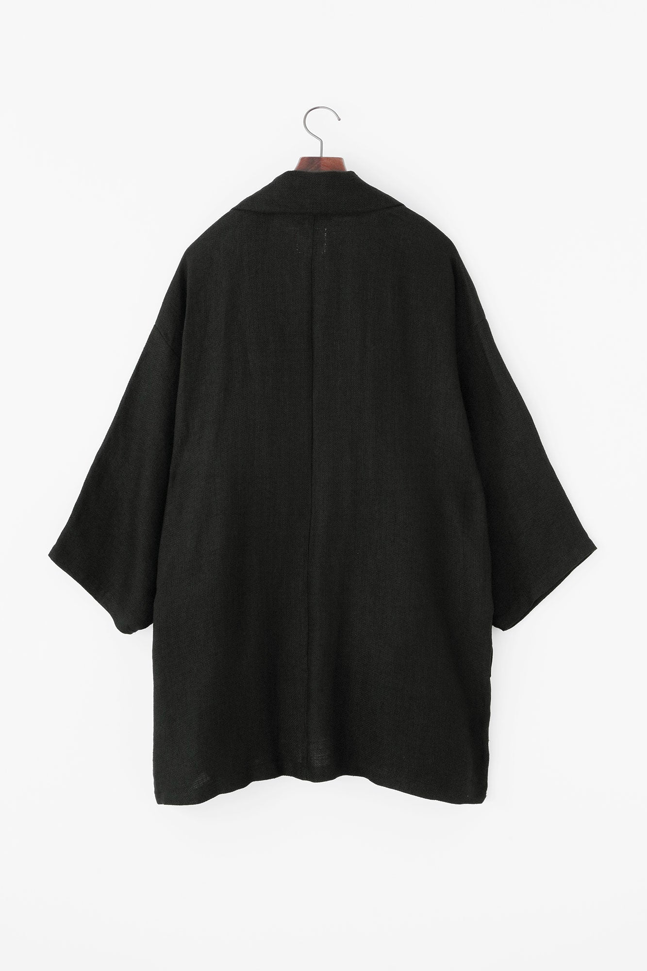 마 스트레치청 모지리소대 짧은길이 단일 (히토)/검은색