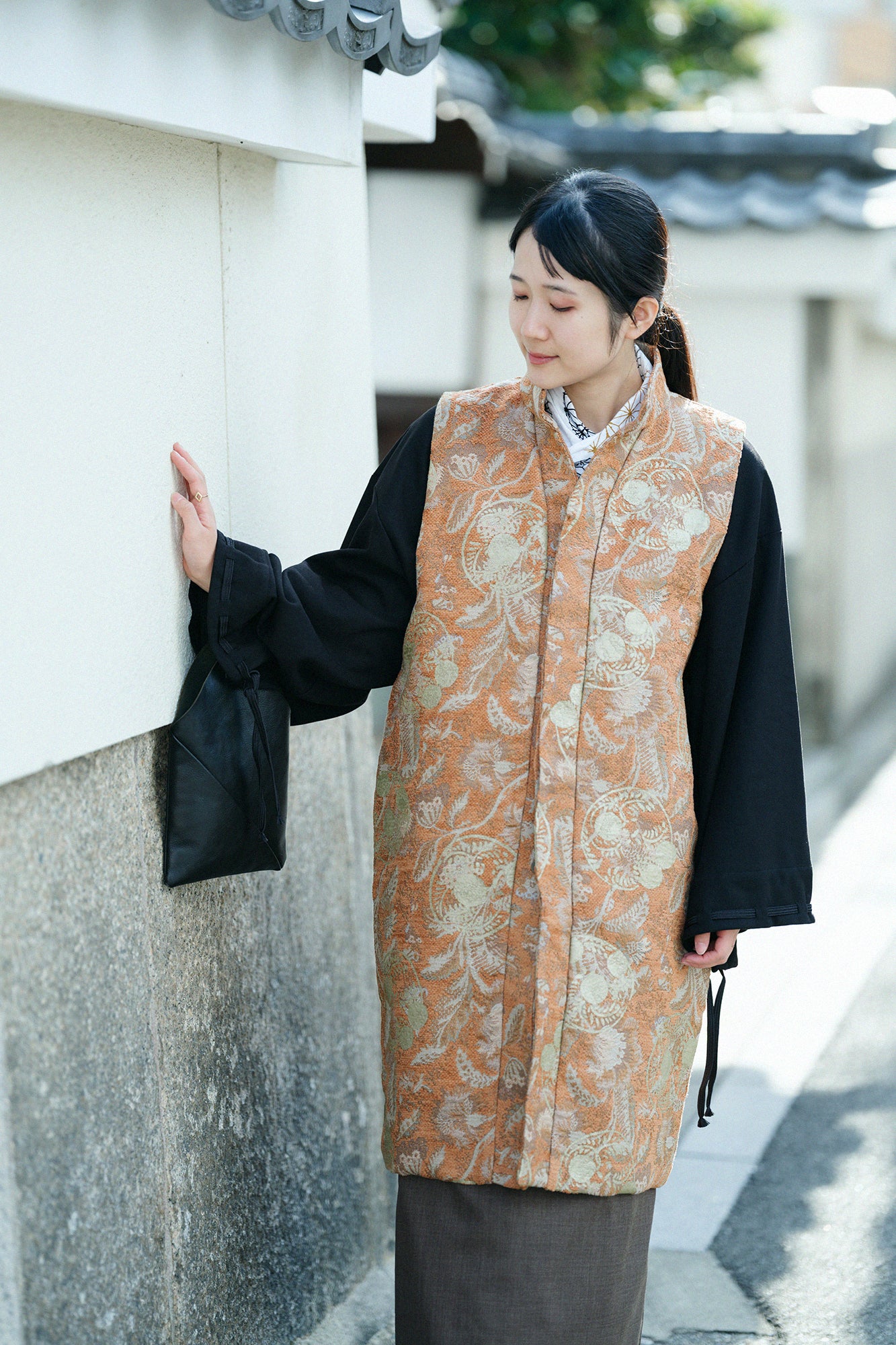 Gobelin Long Jinbaori with Lining / Somon