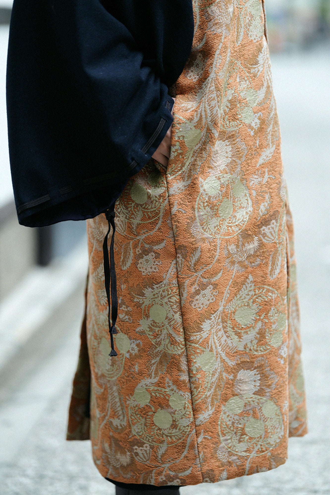 Gobelin Long Jinbaori with Lining / Somon