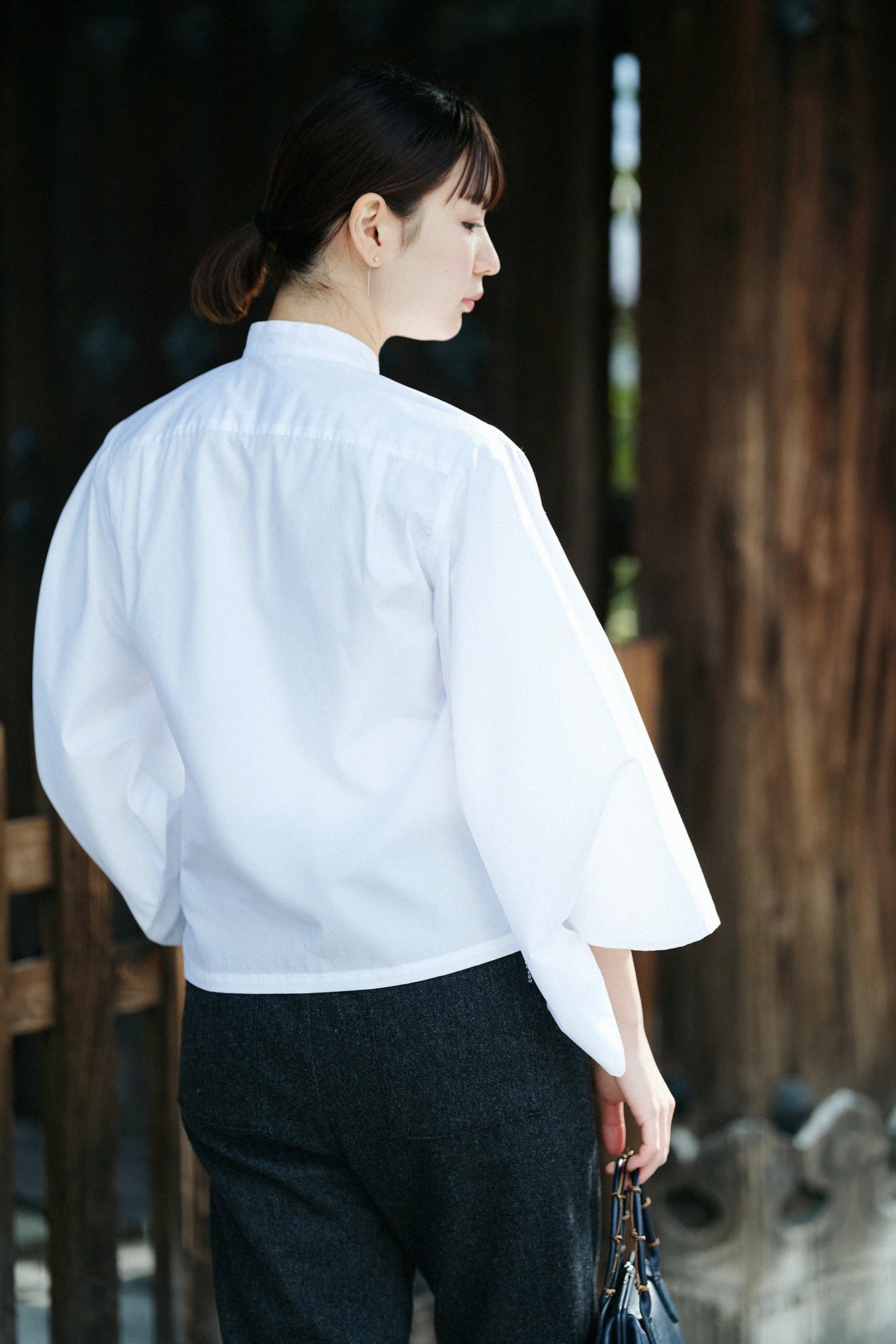 200双ブロード 円領(えんりょう)/つくも