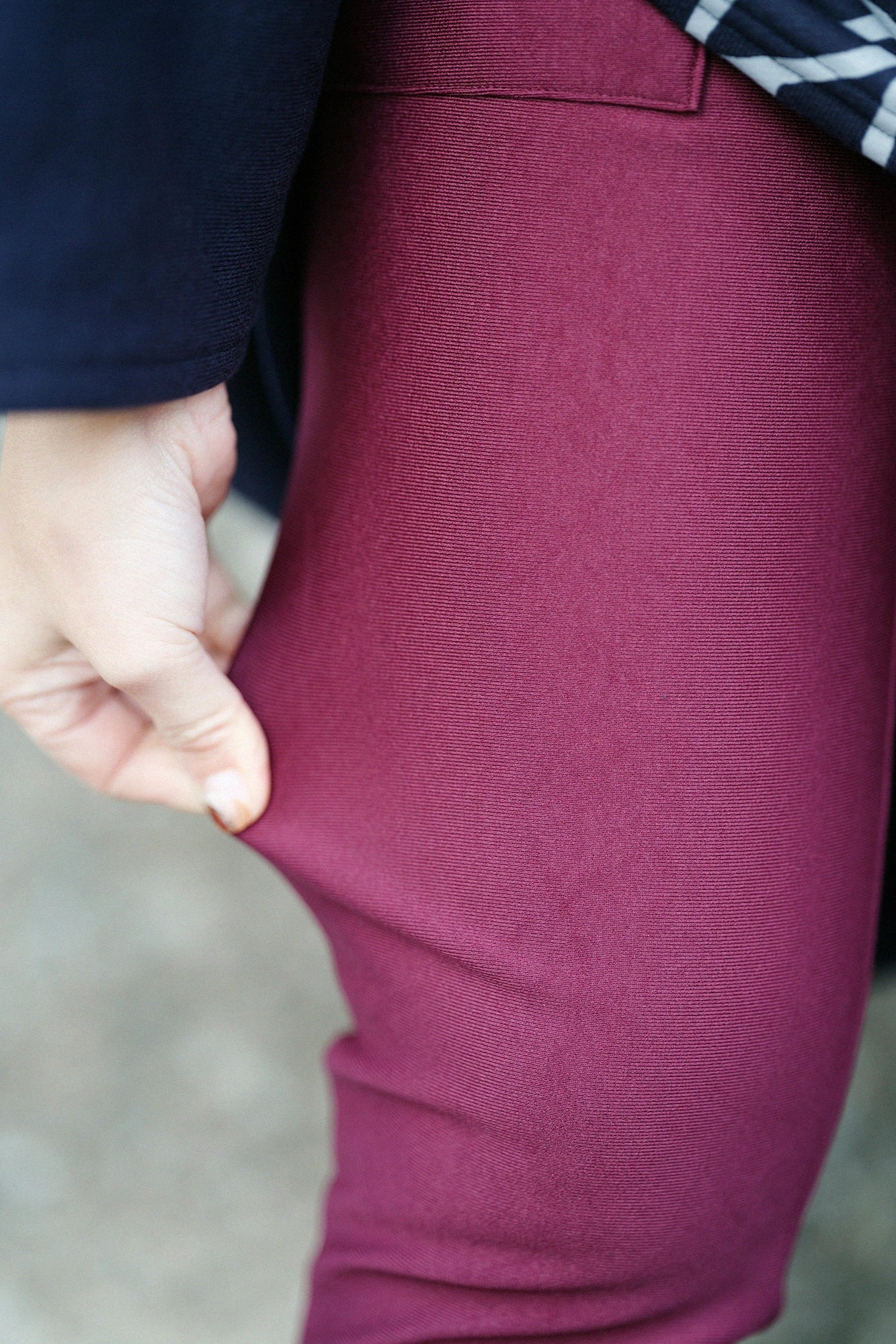 ヒートパフォーマ(R) 細形(ほそなり)えんゆう穿き/紫檀色(したんいろ)