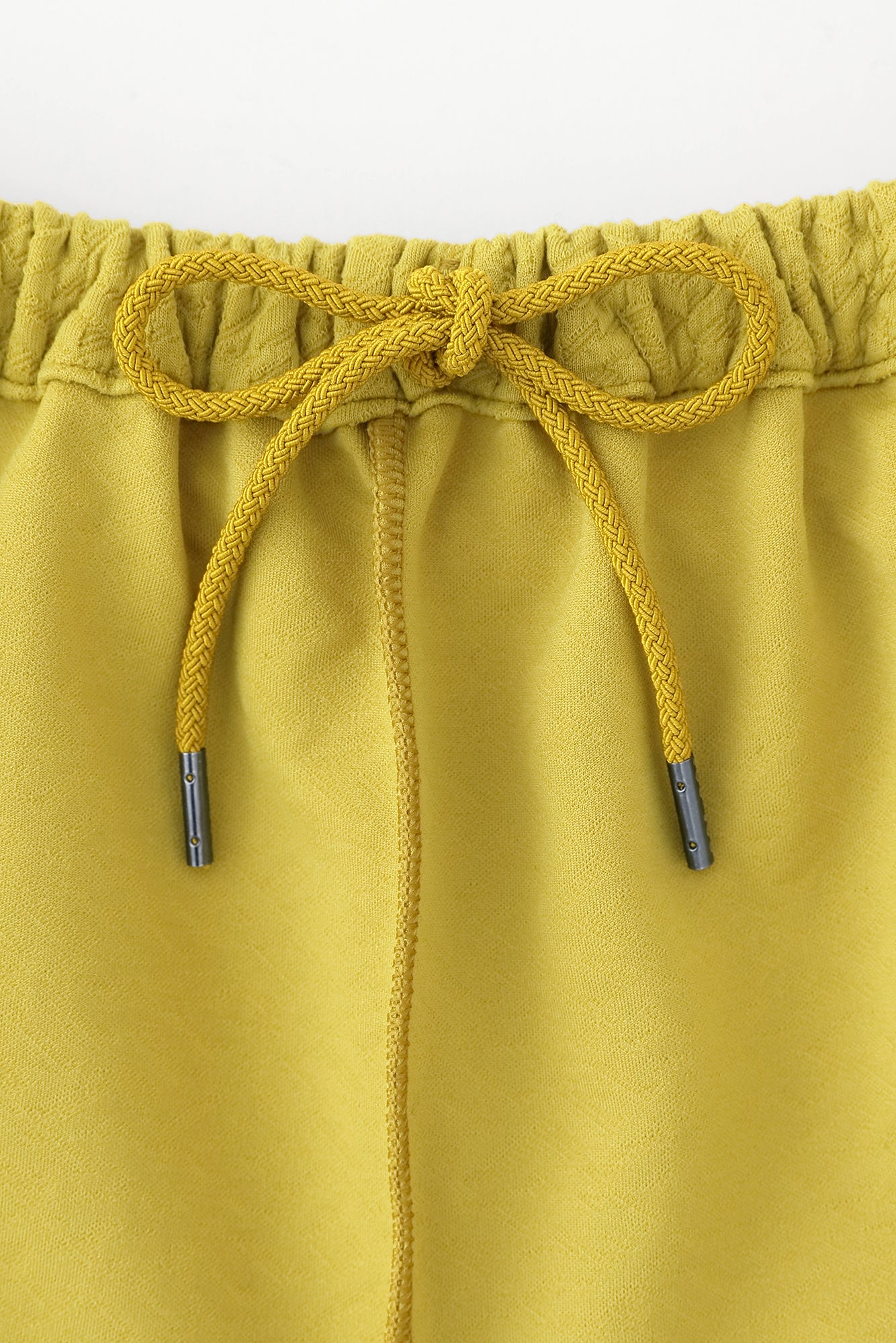 雙層緹花 工人褲/金黃色