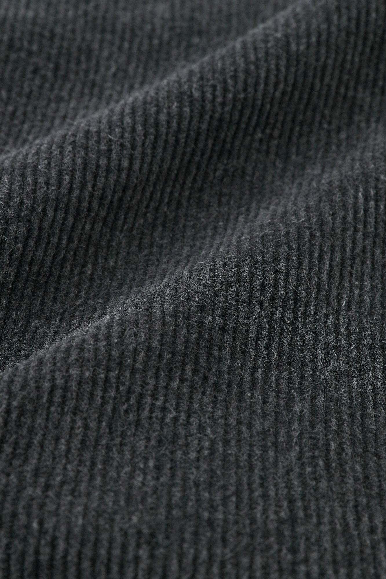 燈芯絨 畝 二褶 闊腿褲 蕾/灰墨色