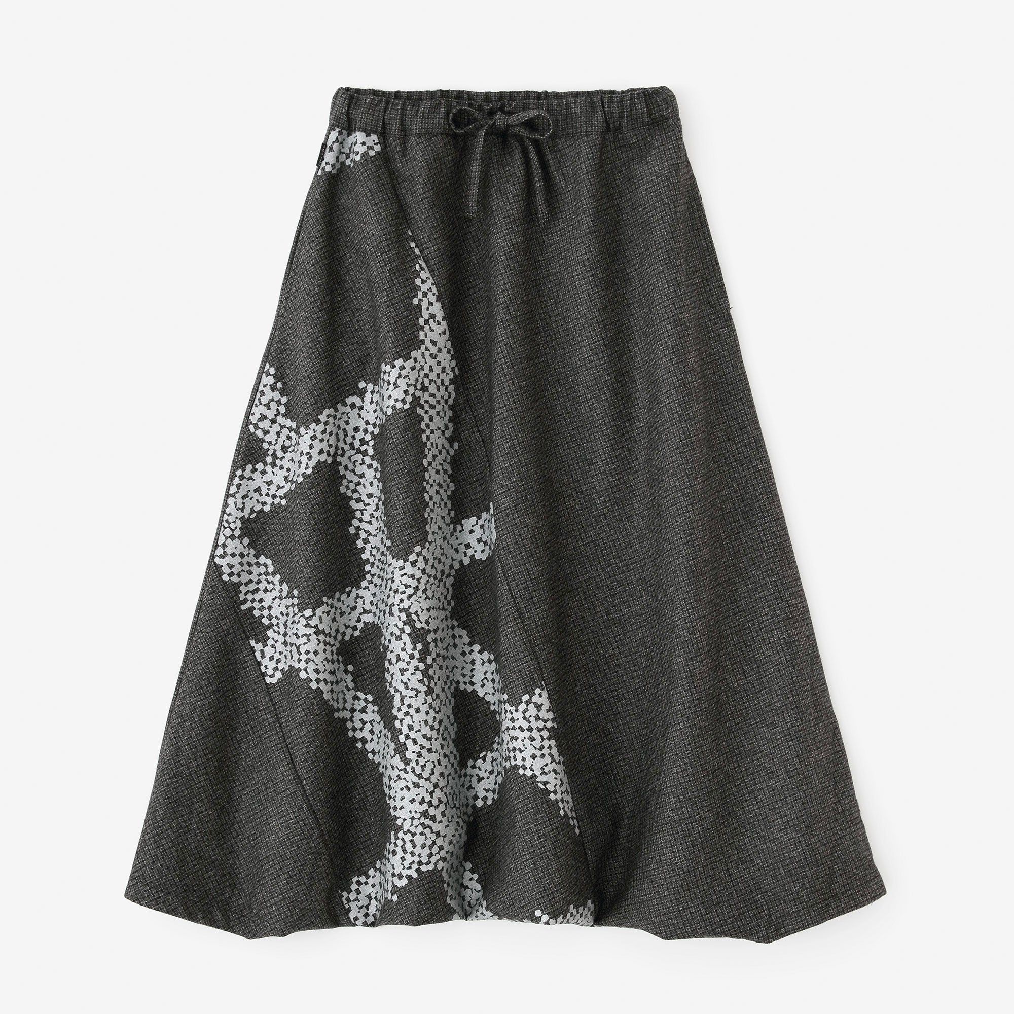 梳毛條紋富士(飛鼠褲)2.0/深灰色×怒濤