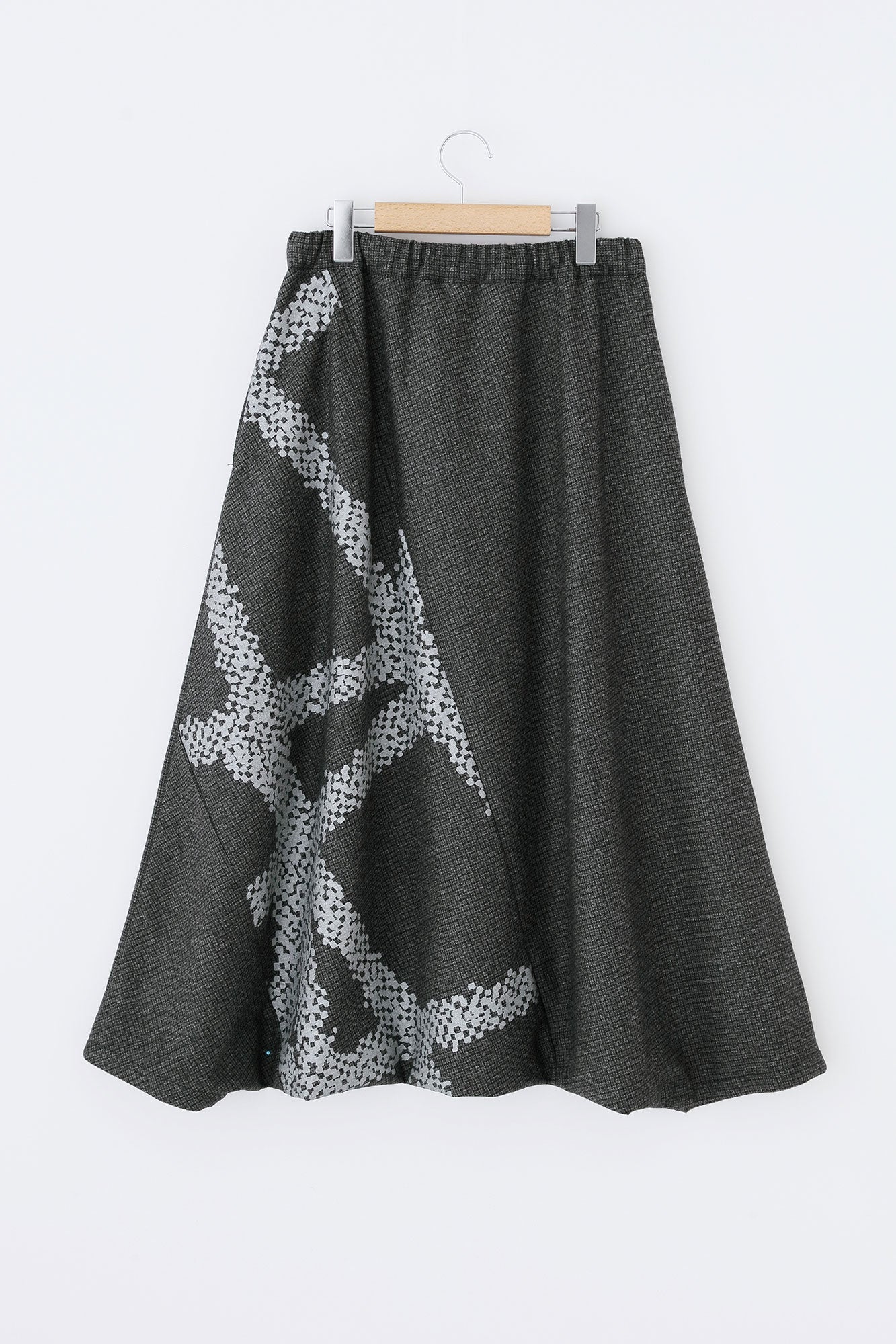 梳毛條紋富士(飛鼠褲)2.0/深灰色×怒濤