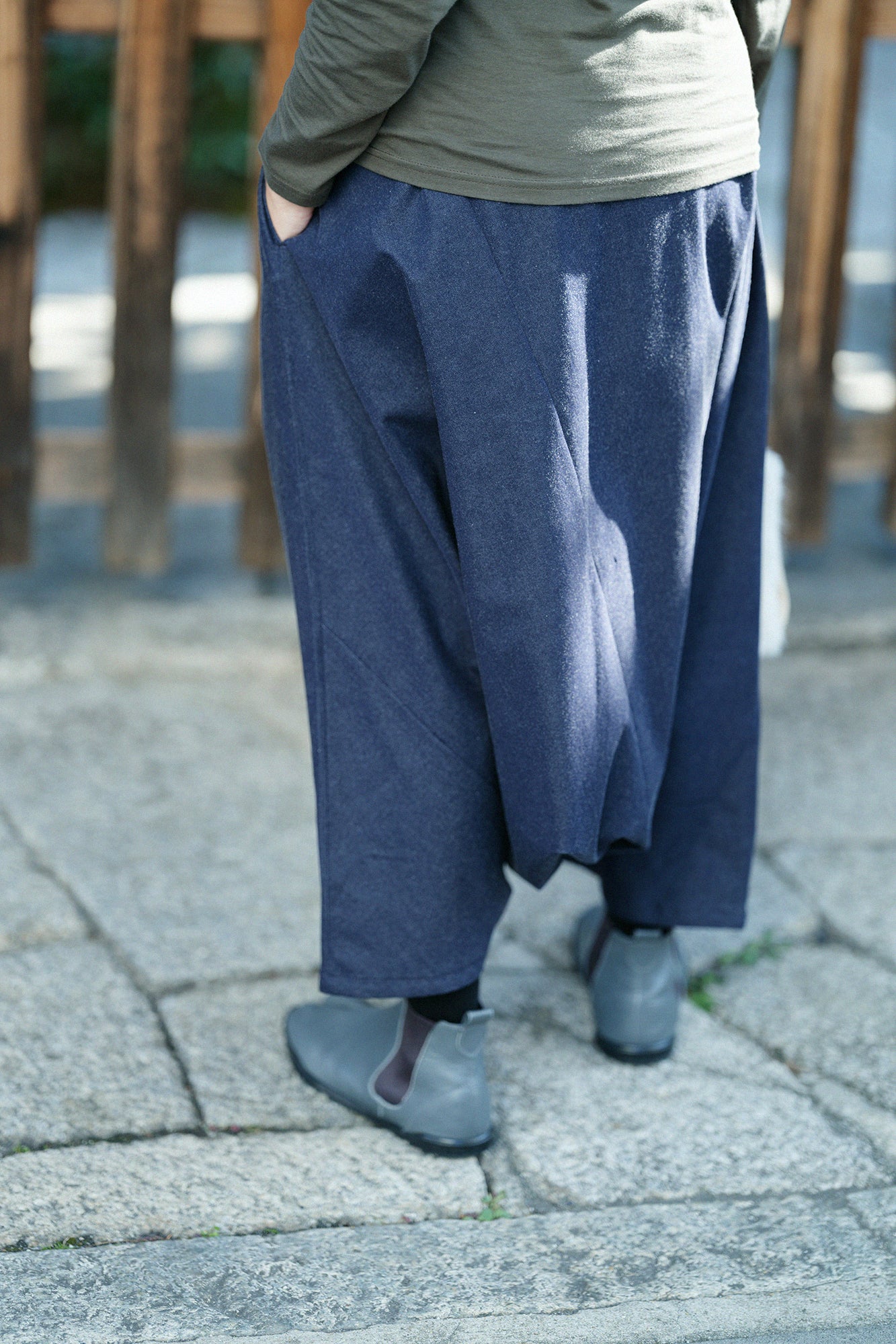 伸(しん) 綾織(あやおり) 富士(ふじ)/濃紺(のうこん)