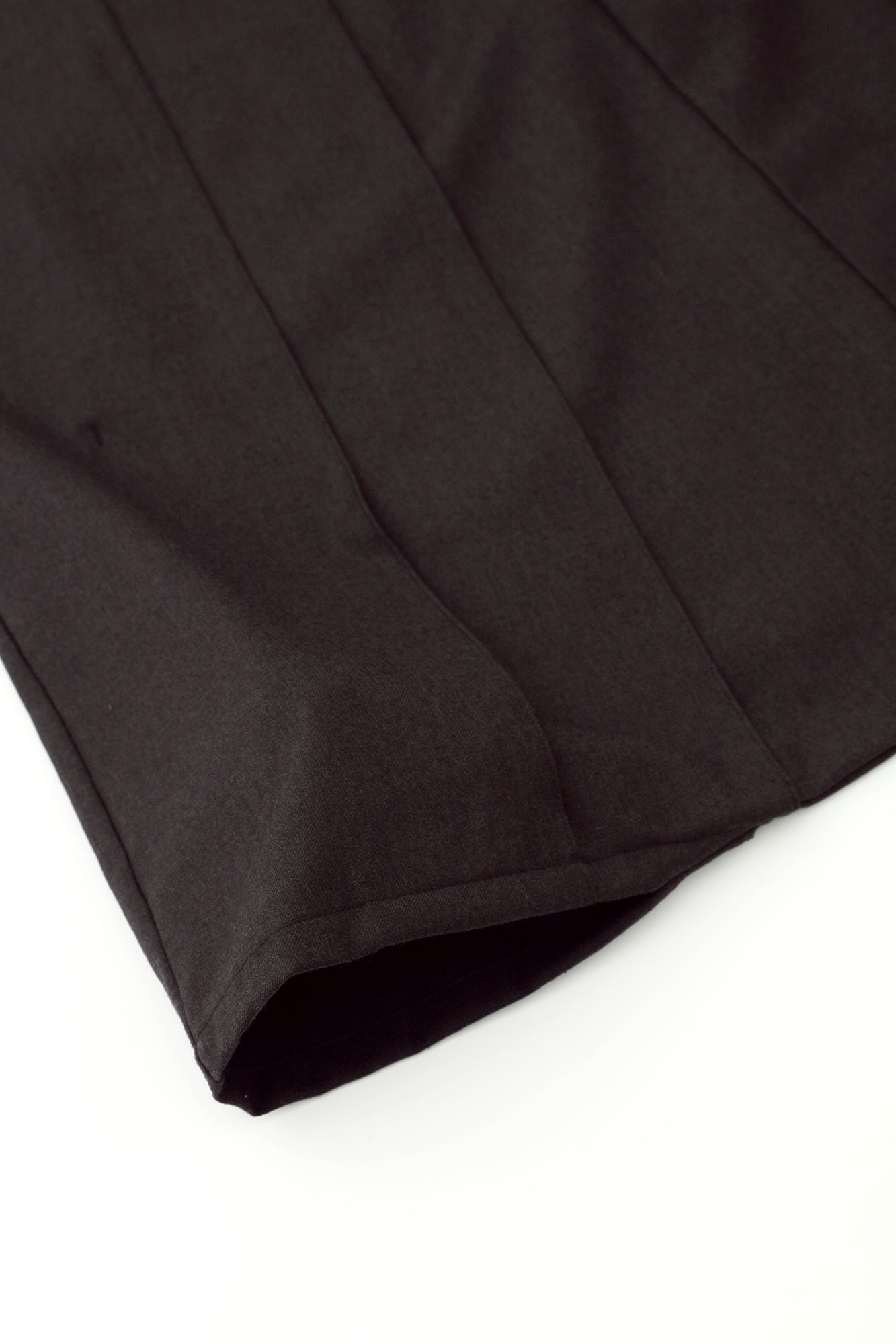 Super 100's Wool Hakama Fuji Pants / Black Oak Color