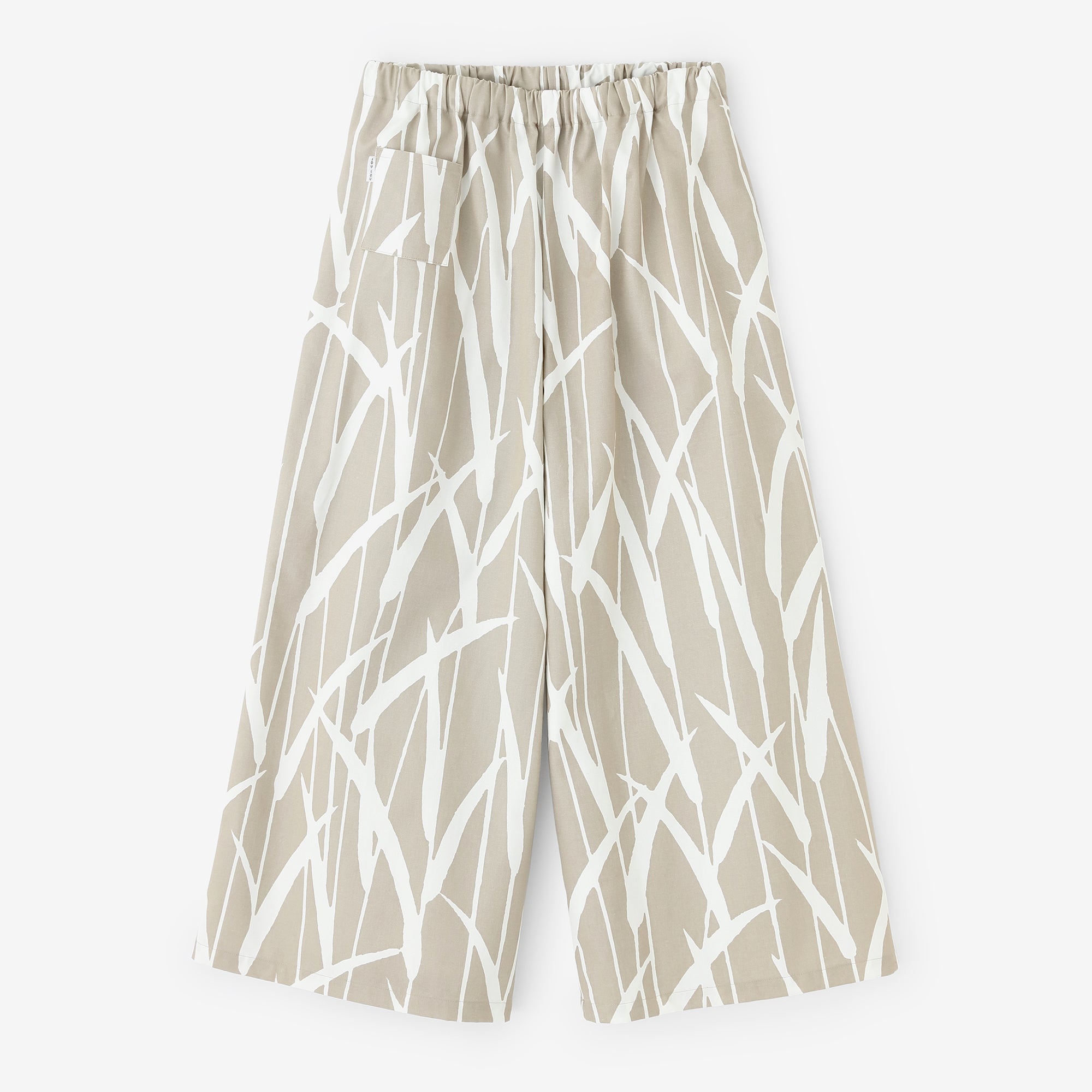 No.12 Canvas Wide-legged Pants / Waterside