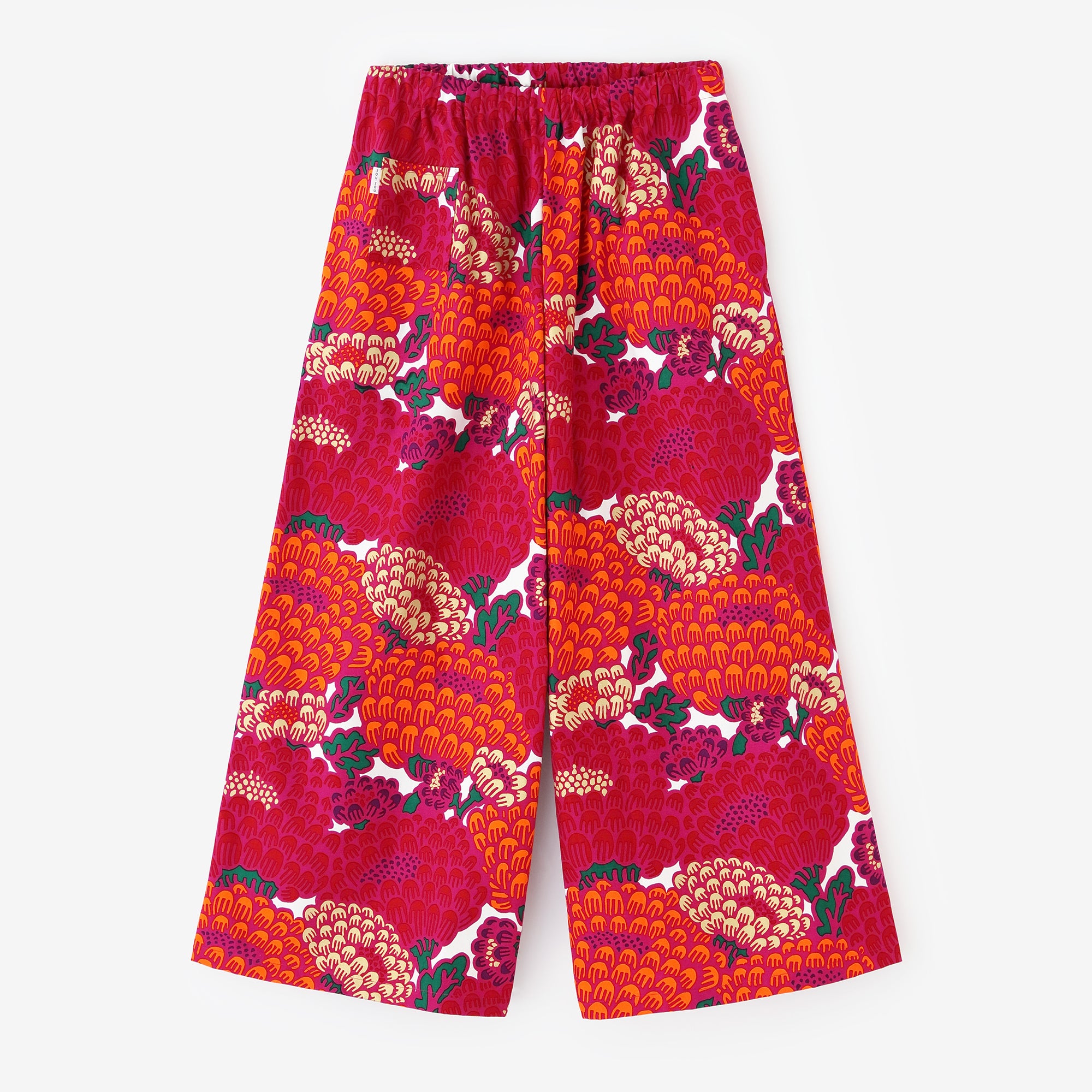 No.12 Canvas Wide-legged Pants / Kenran