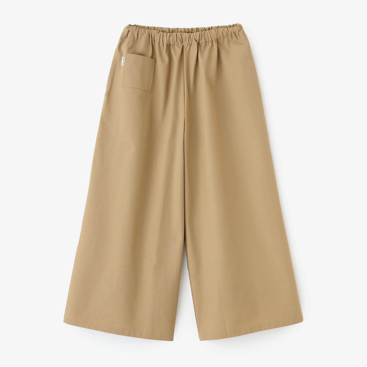 No.11 Canvas Wide-legged Pants/Orchid Color