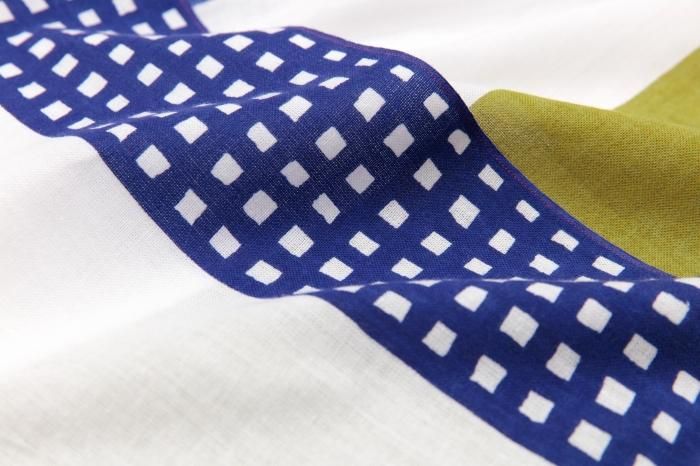 【net限定】伊勢木綿 textile手ぬぐい/凛(りん) 積雪(せきせつ)