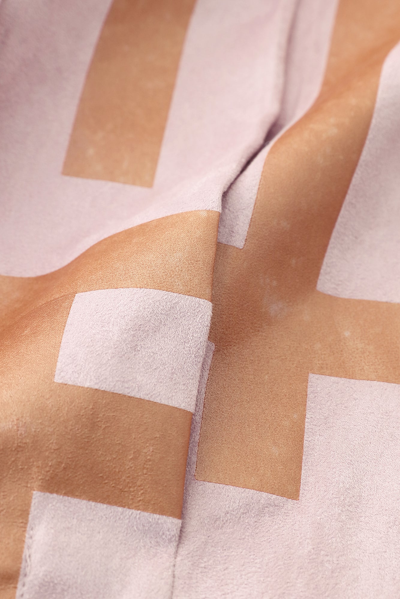 仿麂皮 袴形褲/欄柵 粉膚色