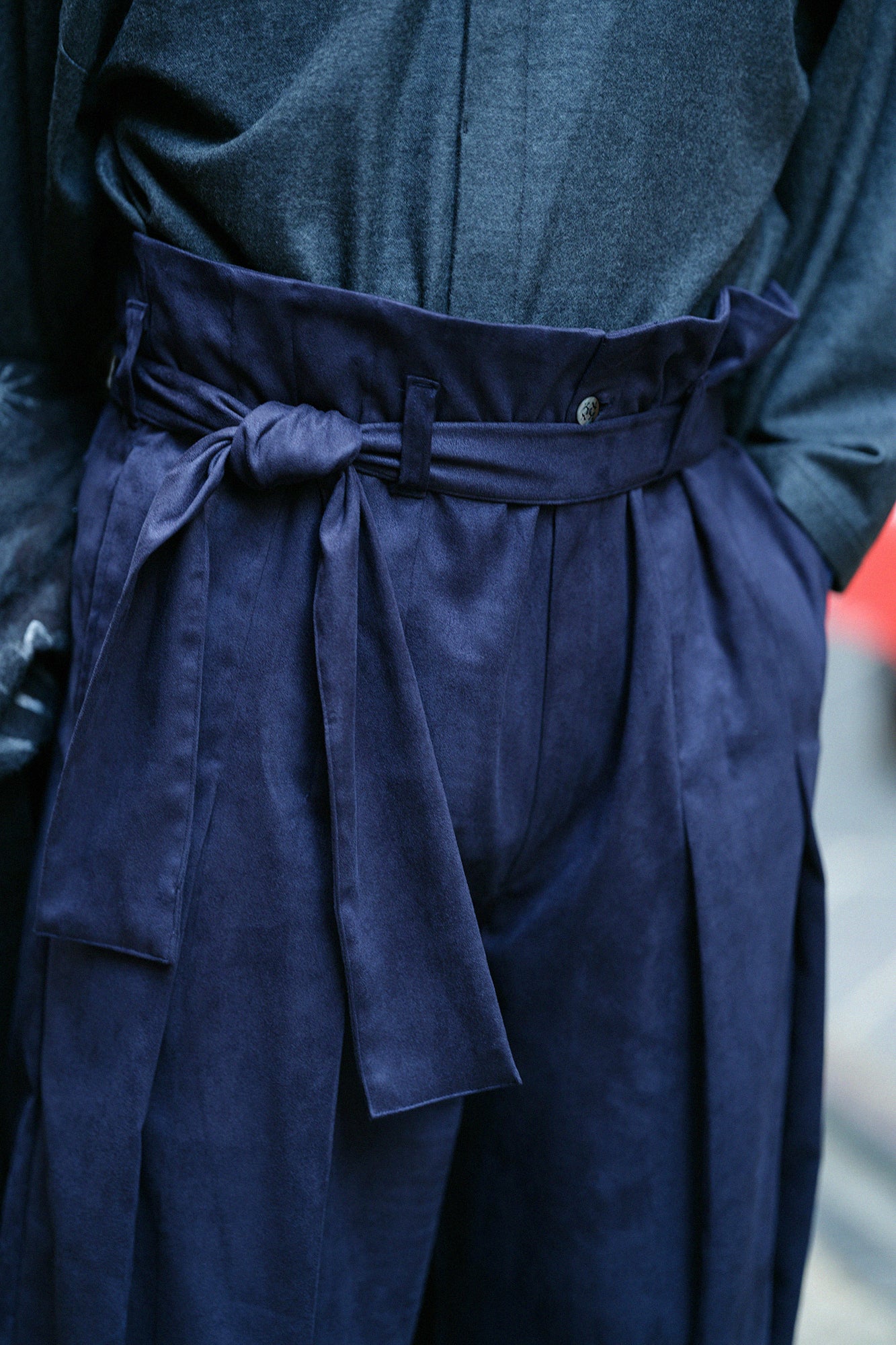 Twill Weave(Ayaori)Hakama形(Hakamanari)/Shishiro(Shishiro)