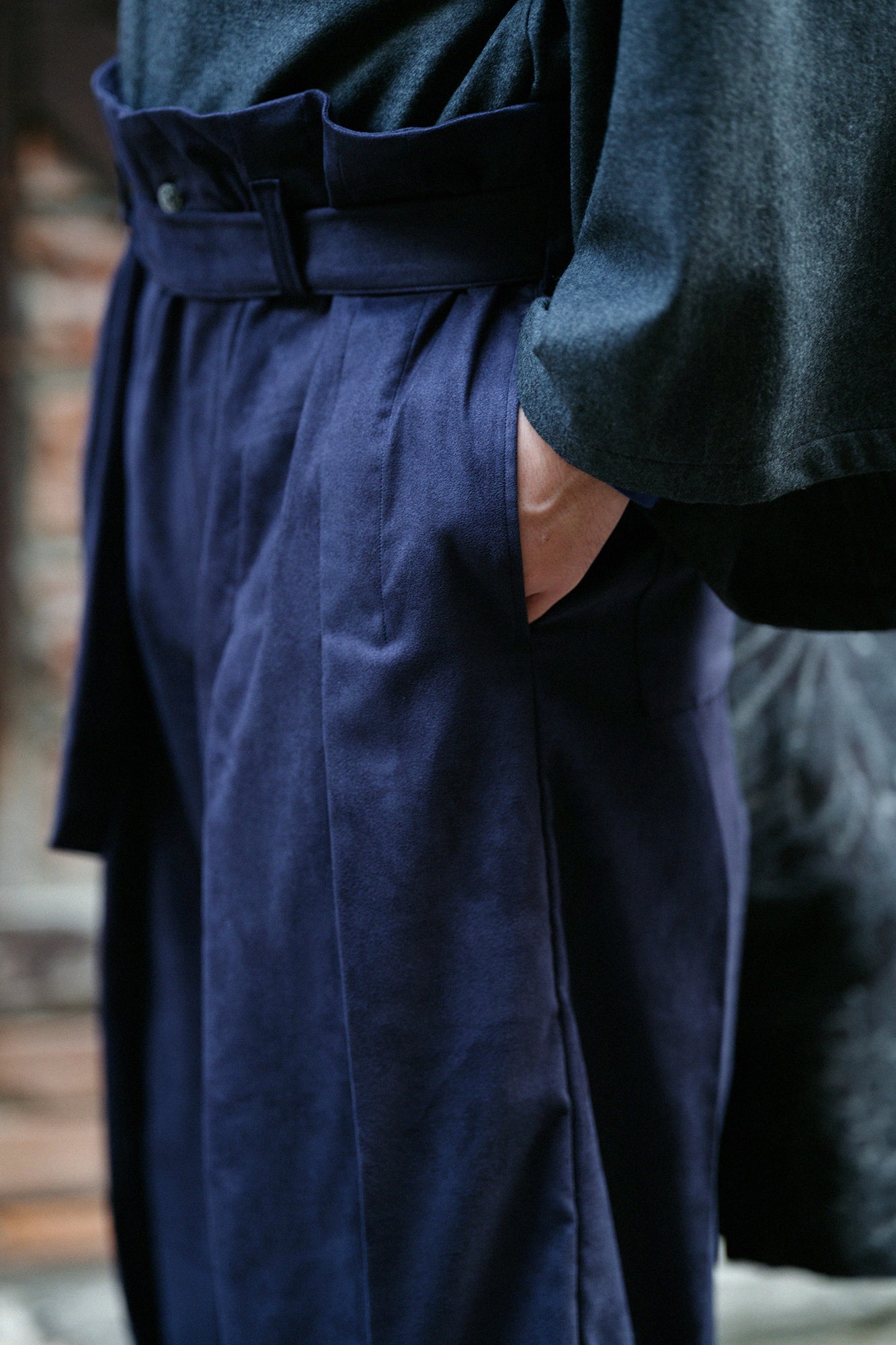 Twill Weave(Ayaori)Hakama形(Hakamanari)/Shishiro(Shishiro)