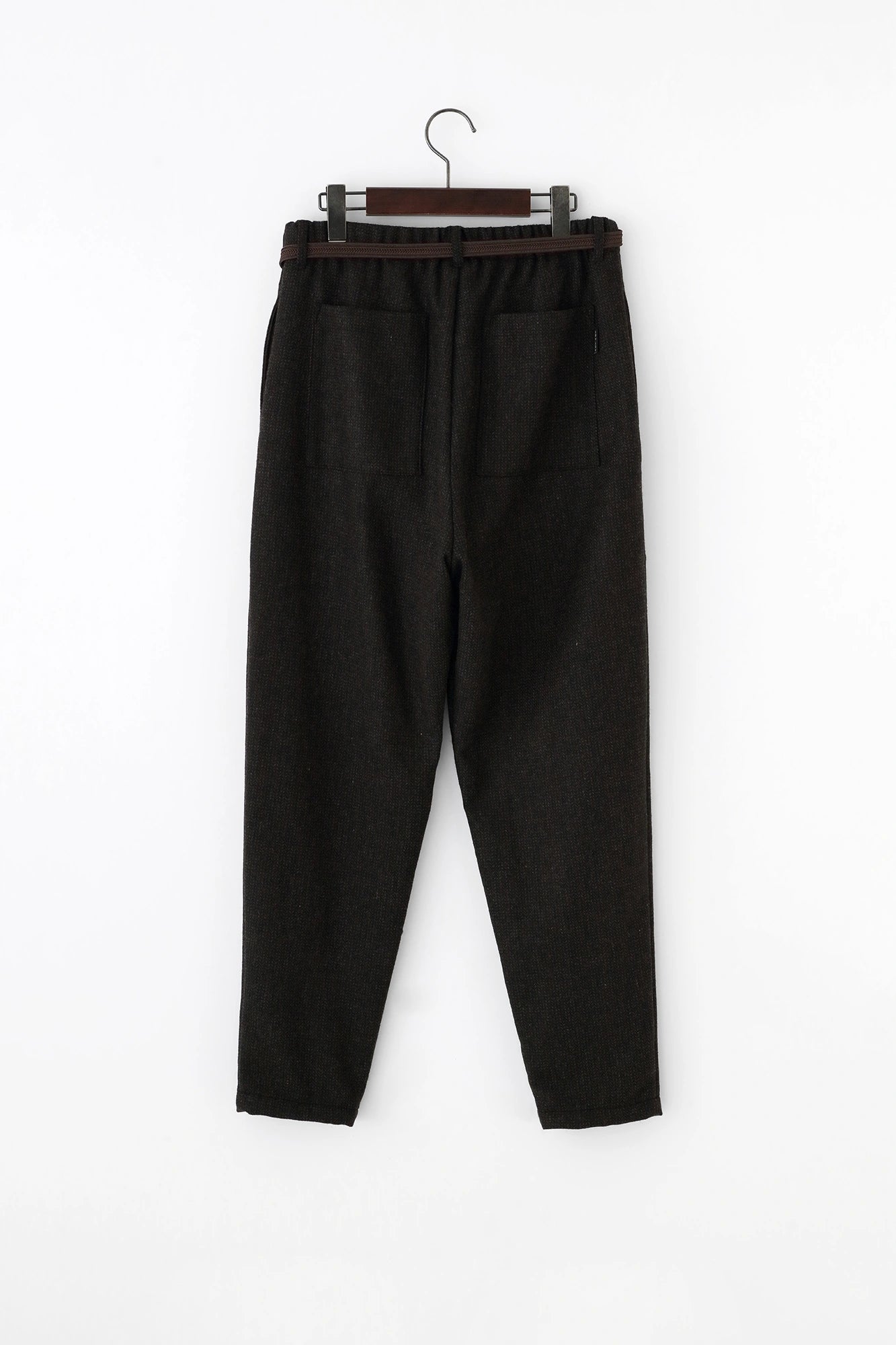 尾州杉綾織 雪袴/棕色