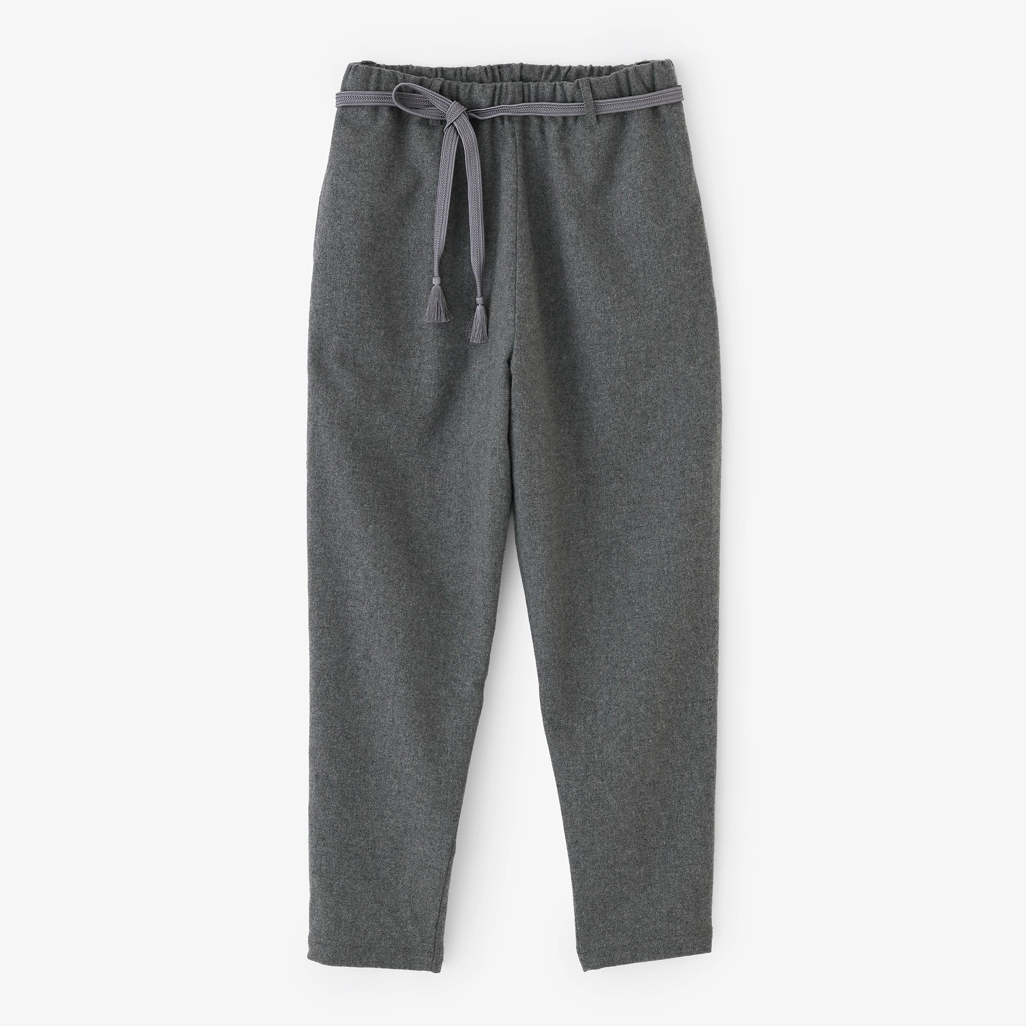 尾州ツイード 雪袴/杢灰(もくはい)