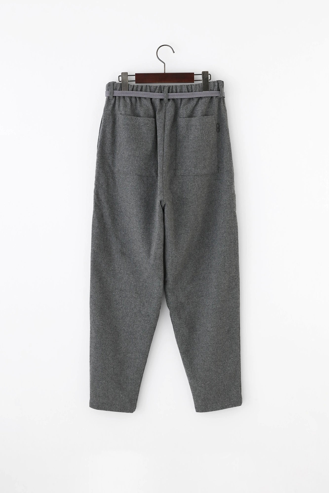 尾州ツイード 雪袴/杢灰(もくはい)