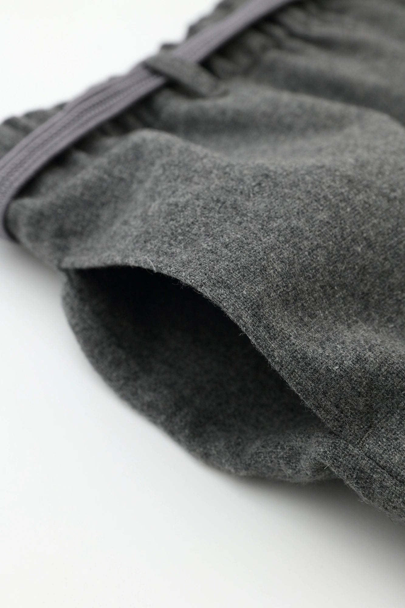 尾州ツイード 雪袴/杢灰(もくはい)