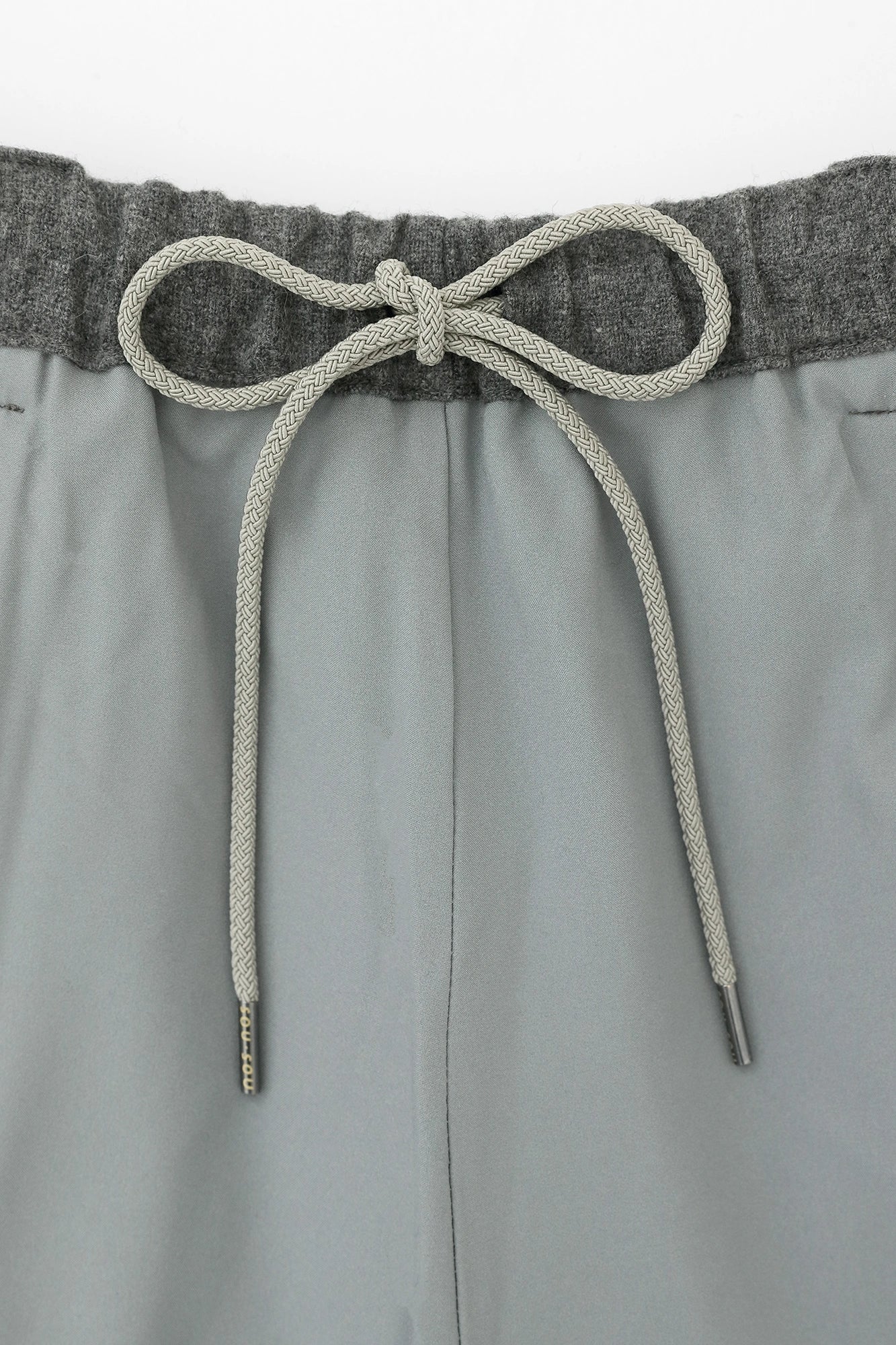 尾州ツイード 雪袴/杢灰(もくはい)