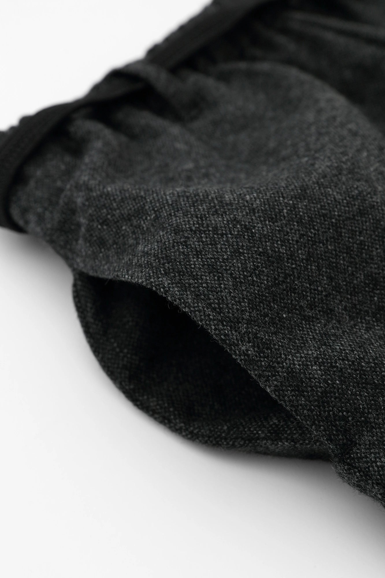 尾州ツイード 雪袴/消炭色(けしずみいろ)