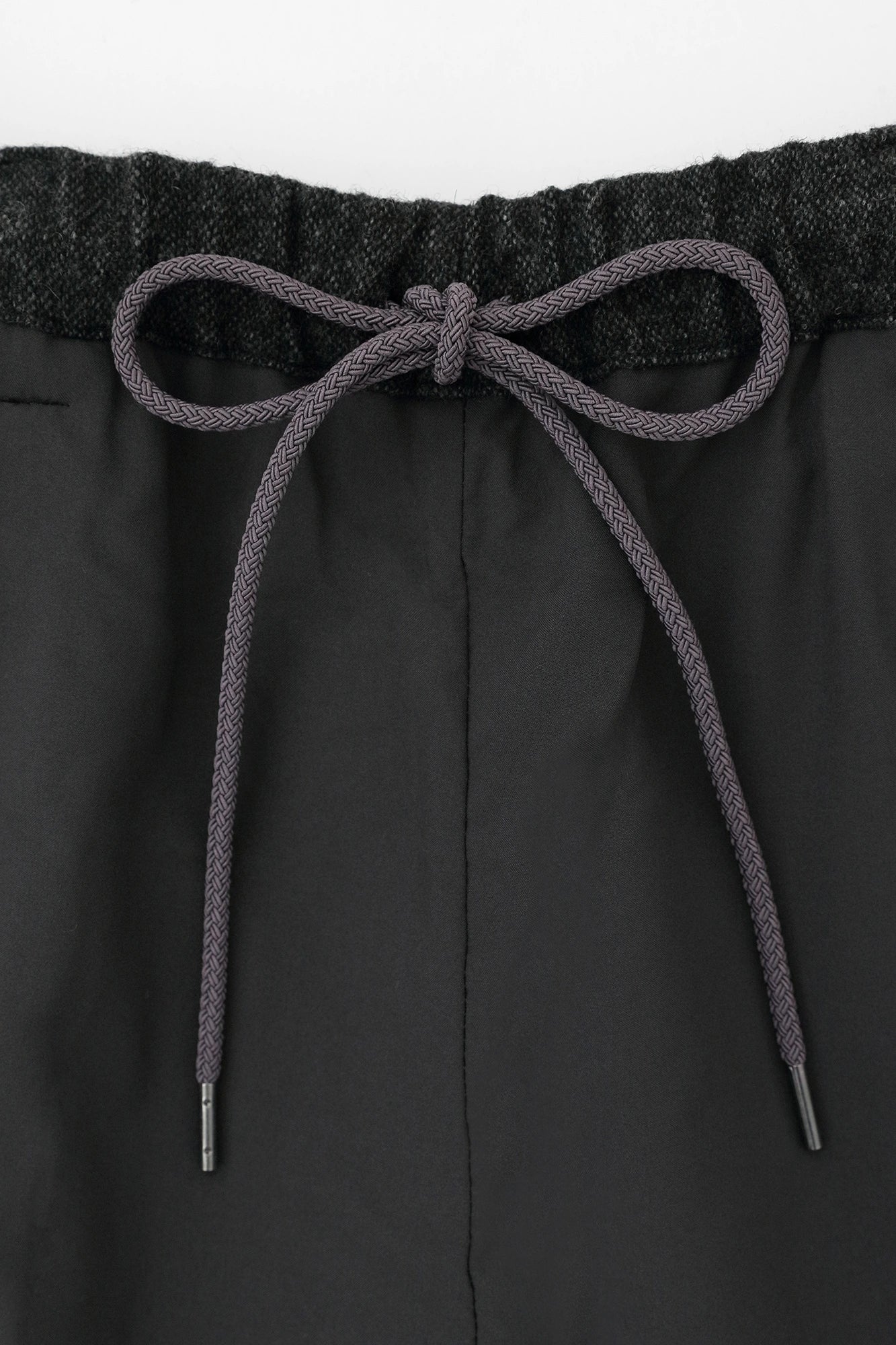 尾州ツイード 雪袴/消炭色(けしずみいろ)