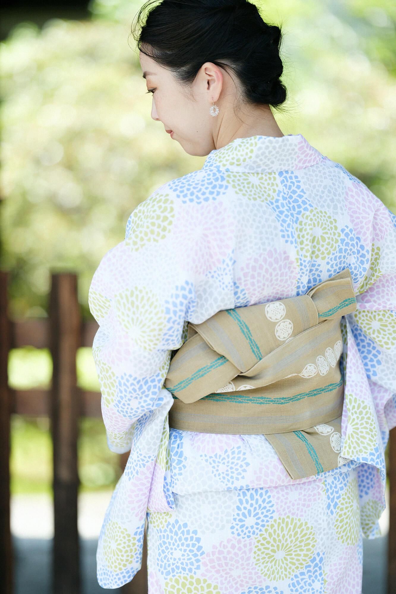 하카타 카라무시 오비/채색