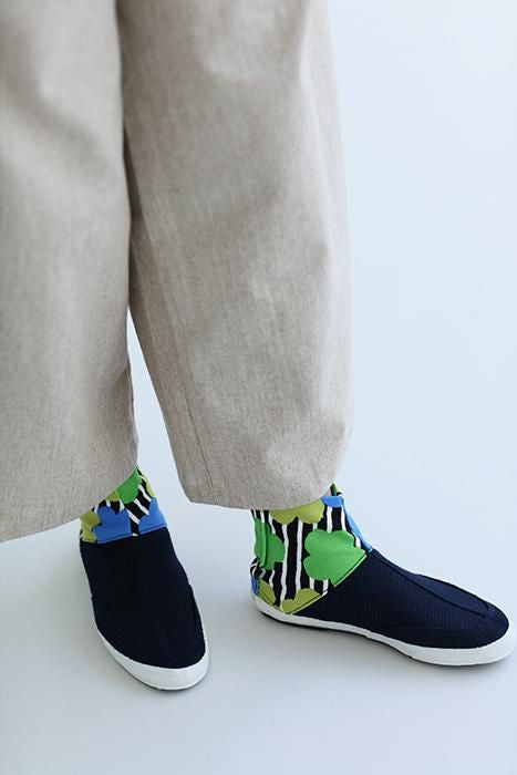 塔布圆形杰作塔比蒂/布草天空玫瑰(nunoshiba sorabara)x sashiko indigo