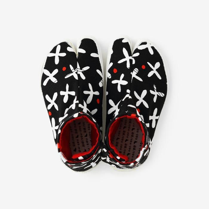 ● Split Toe Tabi Shoes for Kids / Suzushiroso Black 2