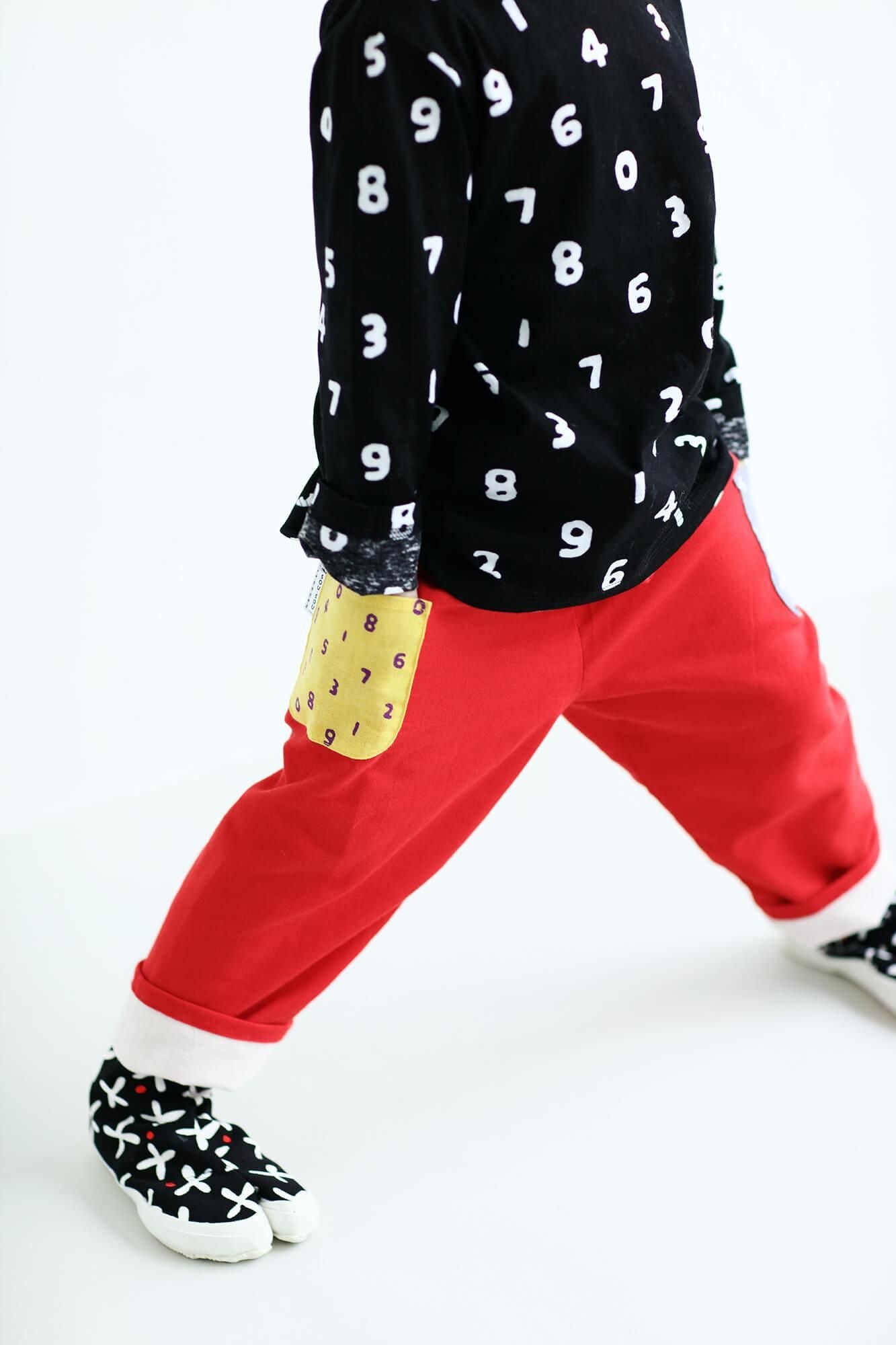 ● Split Toe Tabi Shoes for Kids / Suzushiroso Black 2