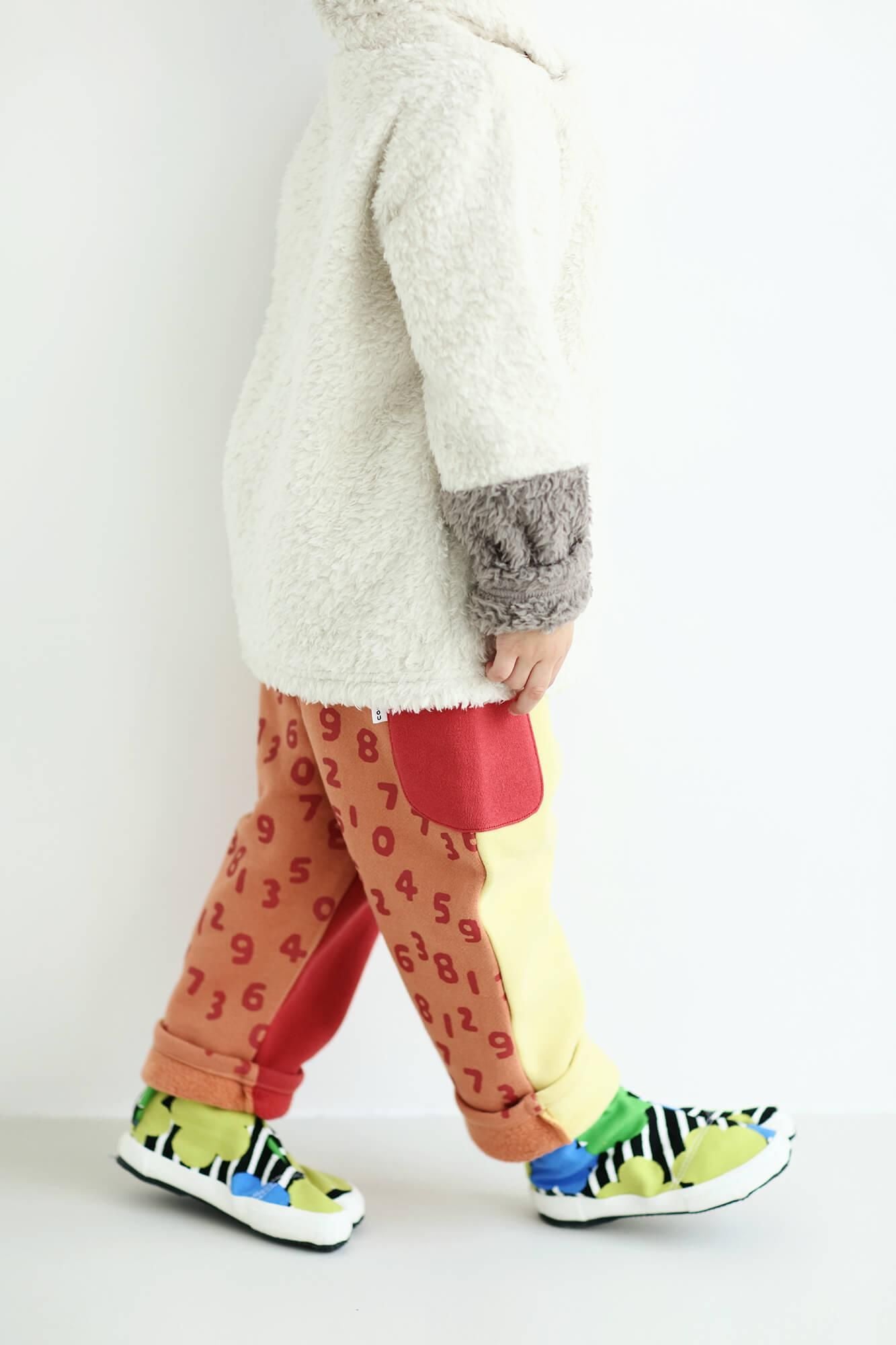 ●兒童分趾足袋鞋/布芝空薔薇2