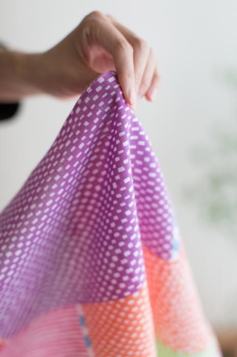 伊勢木綿 textile手ぬぐい/間がさね 宮美(みやび)